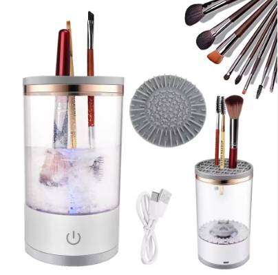 Electric Makeup Brush Cleaner Machine Portable Automatic USB Brush Cleaning Tool