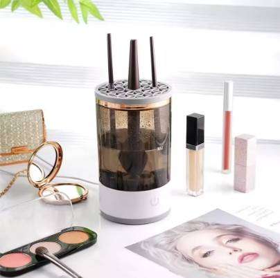 Electric Makeup Brush Cleaner Machine Portable Automatic USB Brush Cleaning Tool