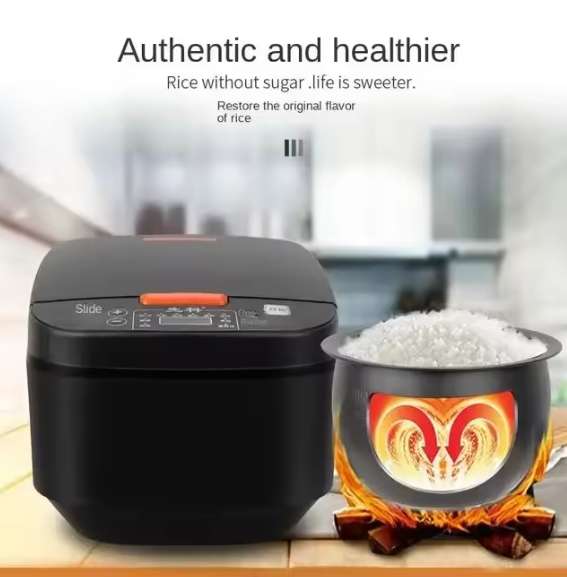 Fully automatic intelligent digital touch LCD rice cooker non-stick pan