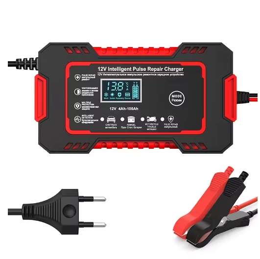 12V 6A Battery charger Intelligent Pulse Repair Lead Acid Battery Charger 2-100Amps 12 Volts 6 Amps