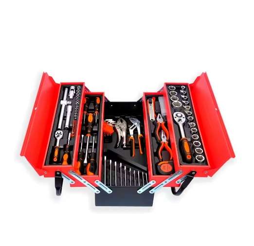 85 Piece Foldable Car Repair Tool Box