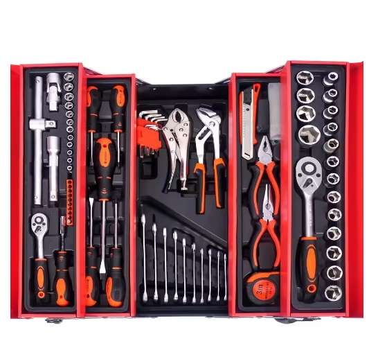 85 Piece Foldable Car Repair Tool Box