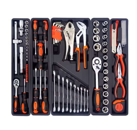 85 Piece Foldable Car Repair Tool Box
