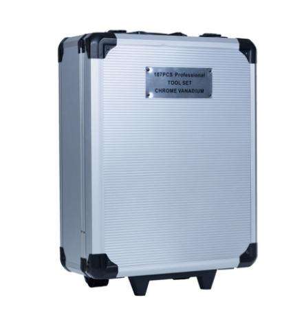 187 Piece Chrome Vanadium Professional Toolset - In Solid Carry Case