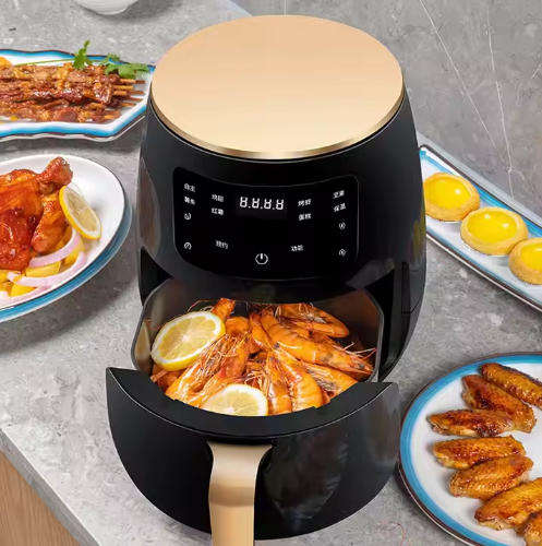 Food essentials and family helpers Smart Air Fryer Oil Free Electric Fryer 6L Large Capacity