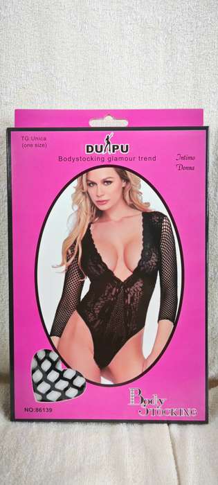 Women Sexy Fishnet Body Stocking  Lingerie Set