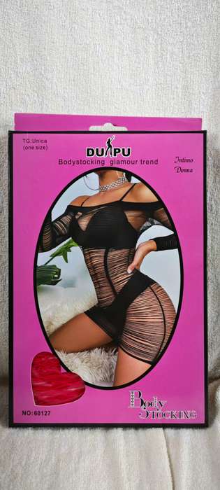 Women Sexy Fishnet Body Stocking  Lingerie Set