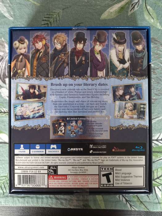 Code: Realize - Wintertide Miracles - Limited Edition Boxset (PS4)
