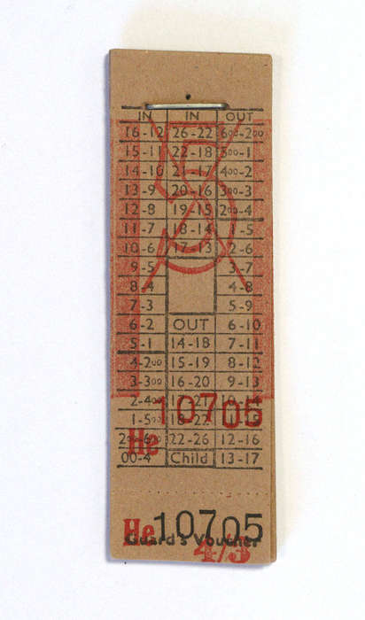 Vintage Cape Town Tramway Ticket Booklet - City Tramways Co. Ltd