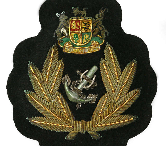 South Africa Railways and Harbours Sea Going Officers Cap Badge
