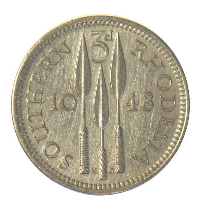 Southern Rhodesia 1948 3d