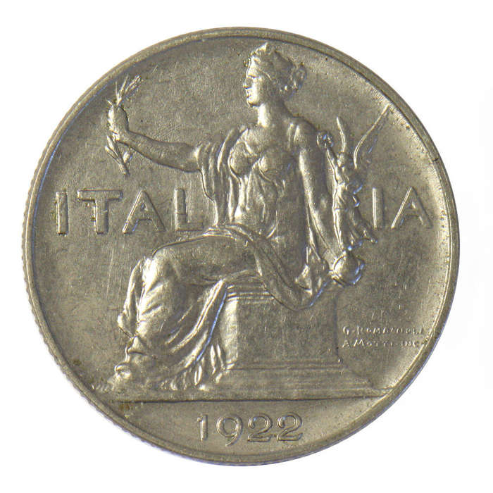 Italy 1 Lira 1922