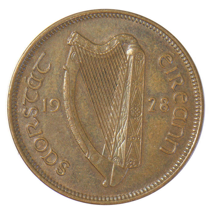 Ireland 1/2d Half Penny 1928