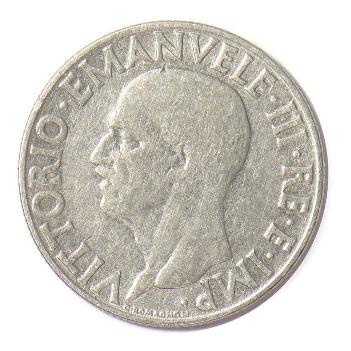 Italy 1 Lire  - 1940 - Victor Emmanuel III