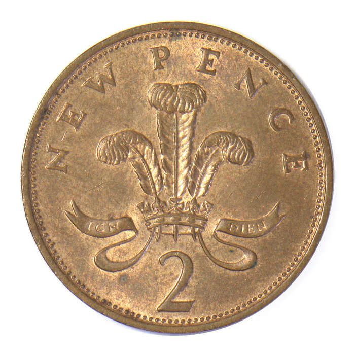 Great Britain Two Pence 1975