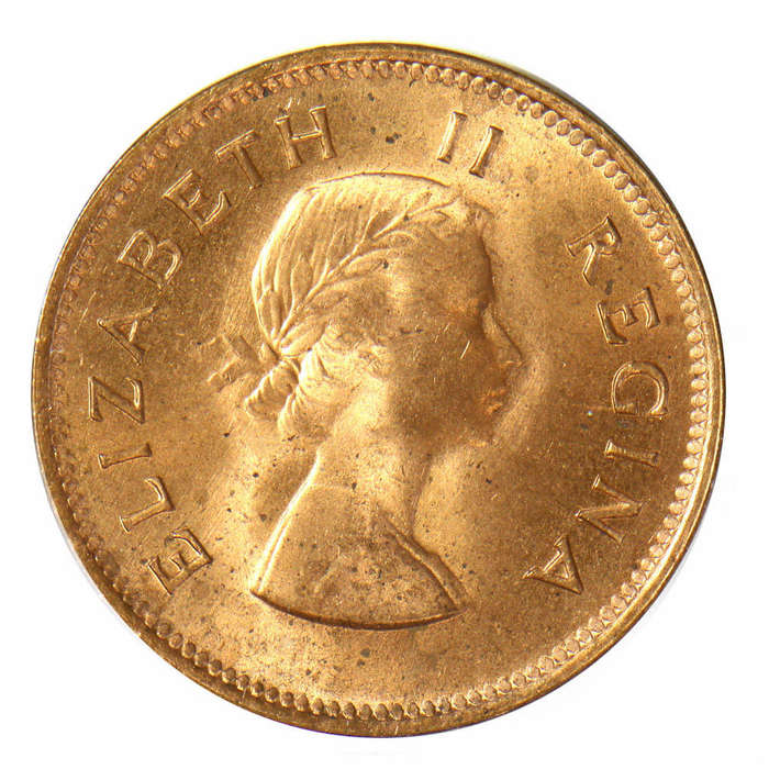 1957 - Half Penny (1/2d) - Union of South Africa