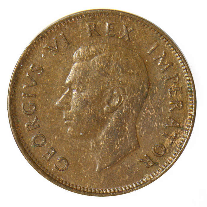 1939 - Half Penny (1/2d) - Union of South Africa