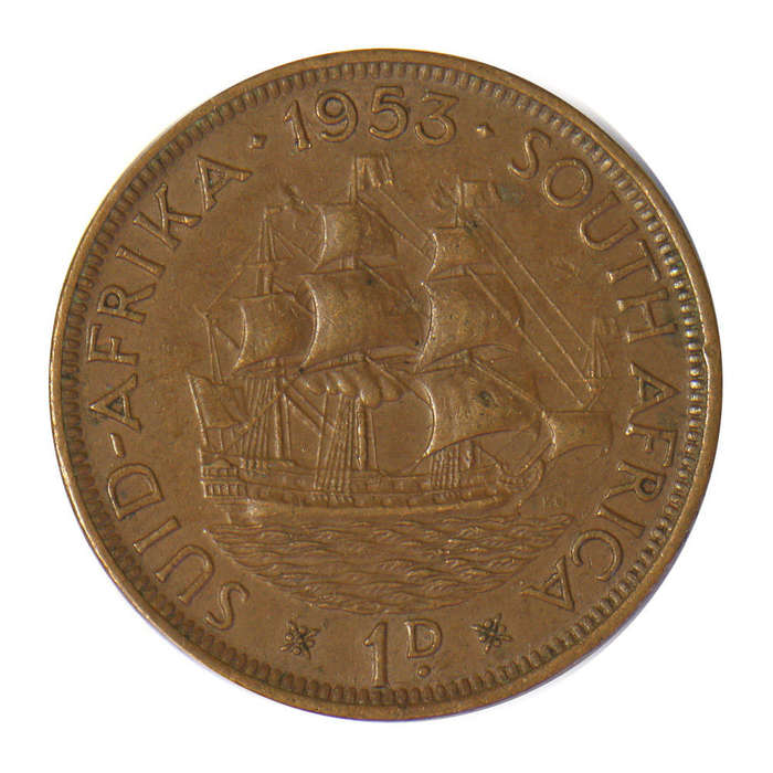 1953 - Penny - Union of South Africa