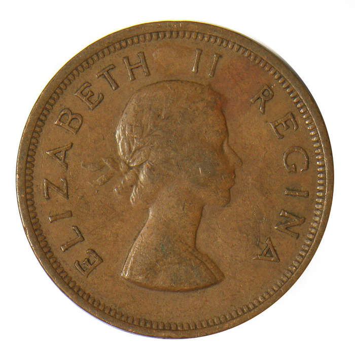1954 - Penny - Union of South Africa