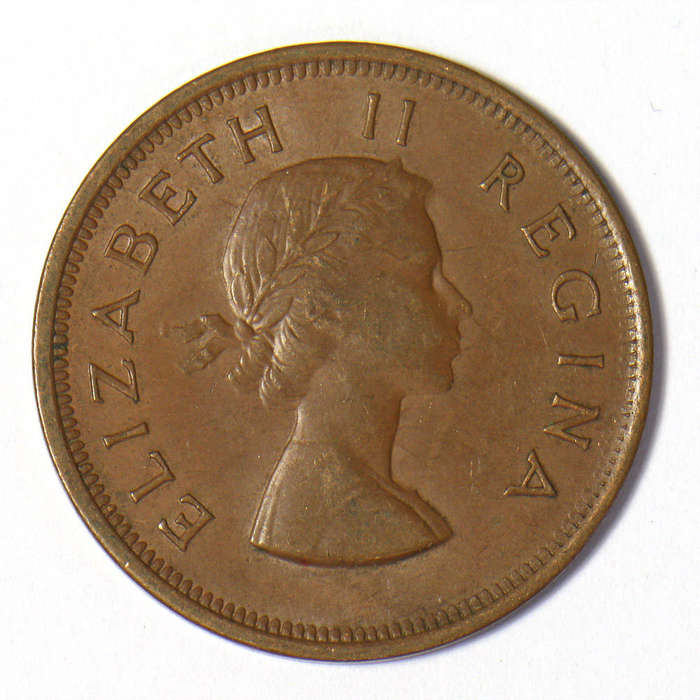 1955 - Penny - Union of South Africa