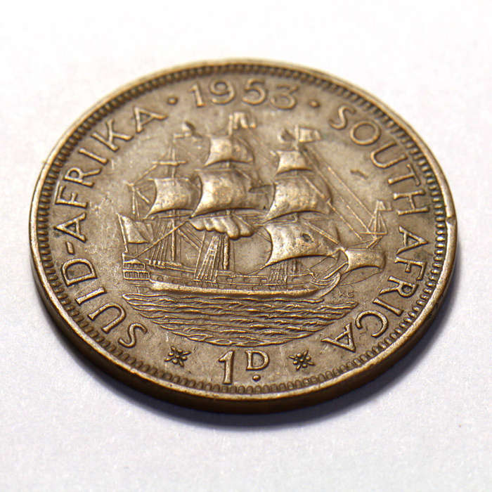 1953 - Penny - Union of South Africa