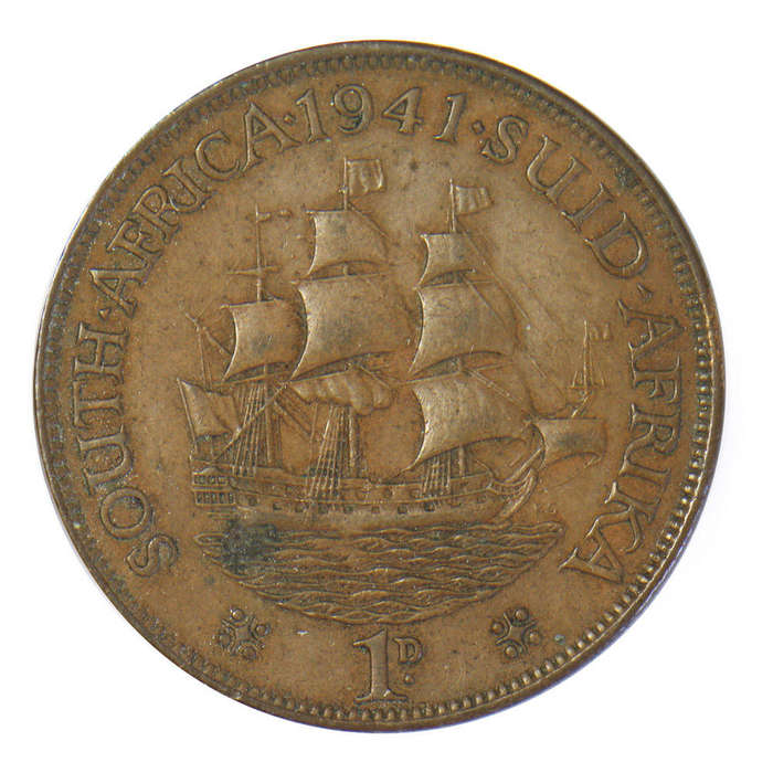 1941 - Penny - Union of South Africa
