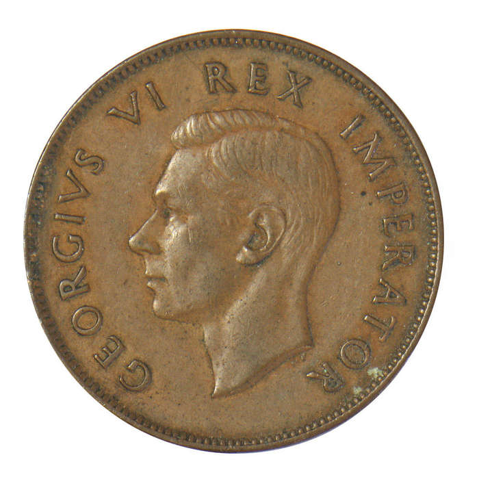 1941 - Penny - Union of South Africa