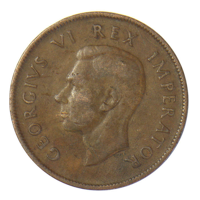 1937 - Penny - Union of South Africa