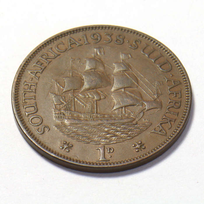 1938 - Penny - Union of South Africa