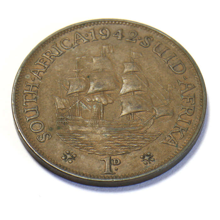 1942 - Penny - Union of South Africa