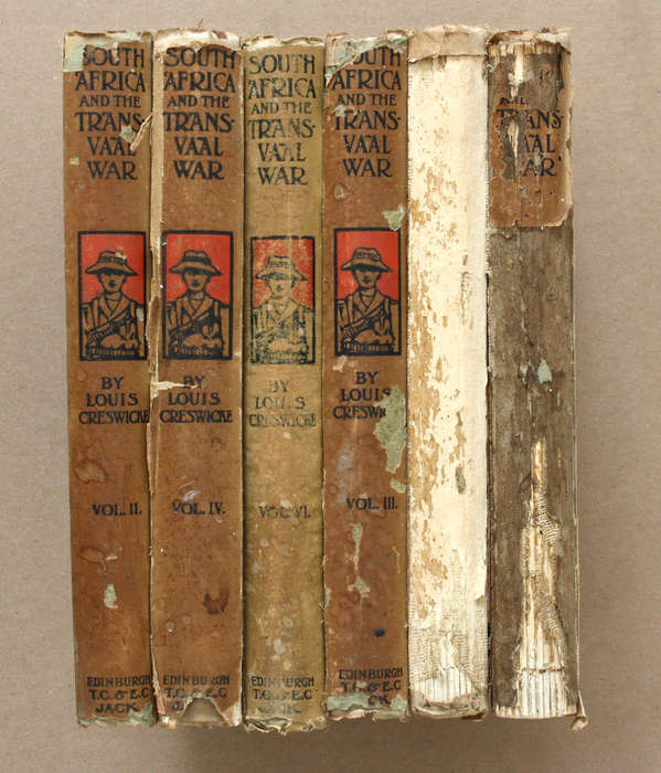 South Africa and the Transvaal War- Six Volumes Author -  Louis Creswicke