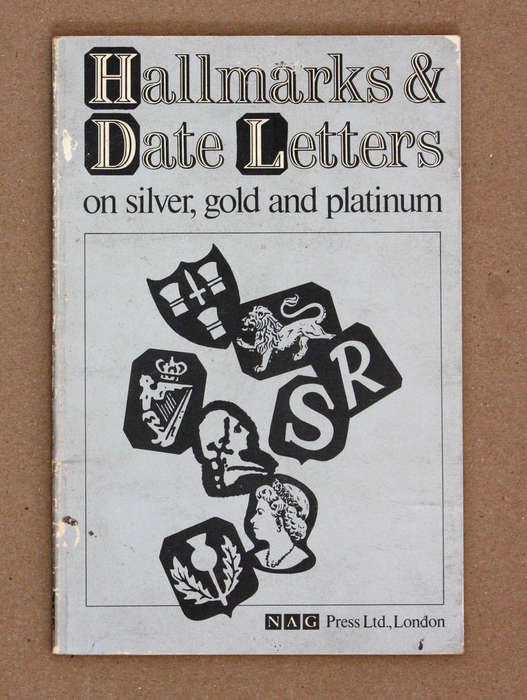 Hallmarks & Date Letters on Silver, Gold and Platinum - Eric Bruton - 1977