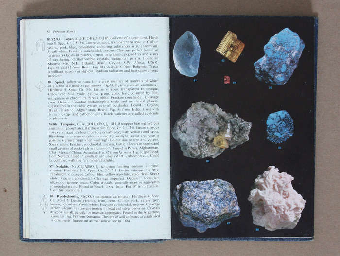 Stones and Minerals Walter Schumann 1974
