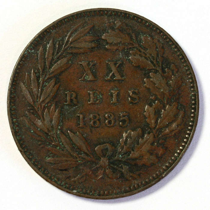 1885 Portugal 20 Reis