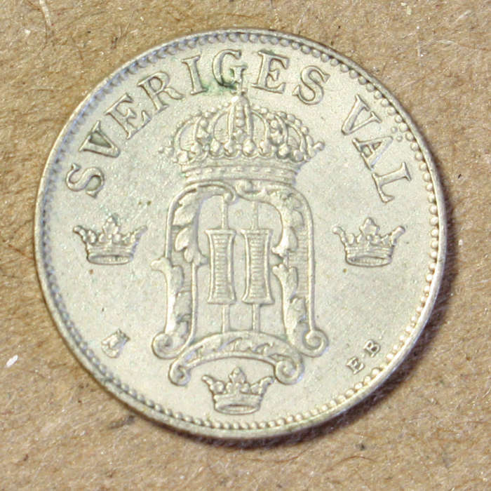 Sweden 10 Ore 1907