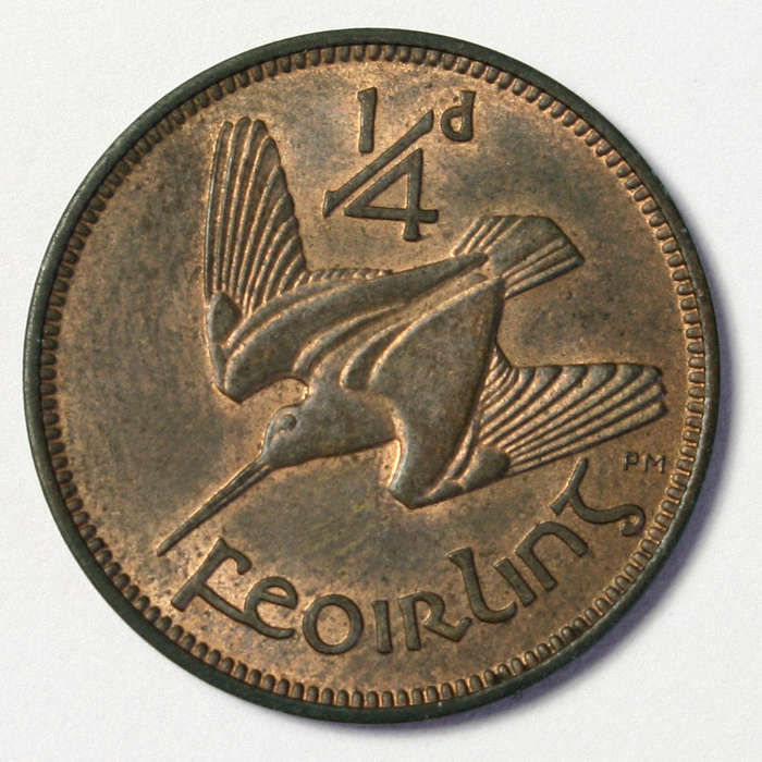 Ireland Farthing 1/4d 1937