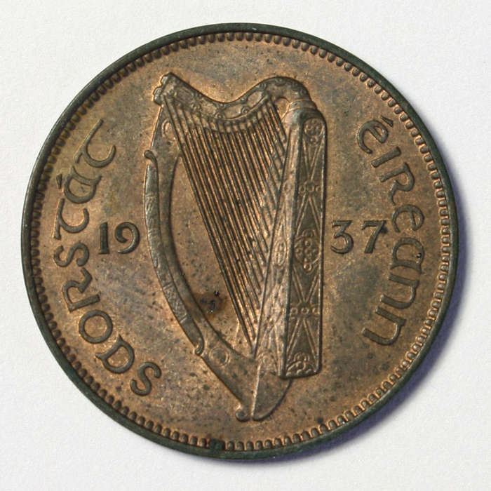 Ireland Farthing 1/4d 1937
