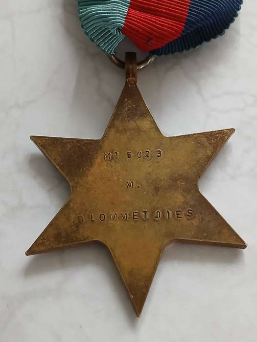 WW2 Era 1939 - 45 Star - M prefix