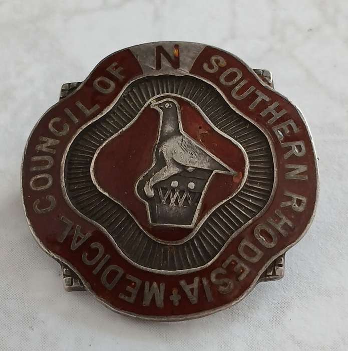 Southern Rhodesia Medical Council Lapel Badge