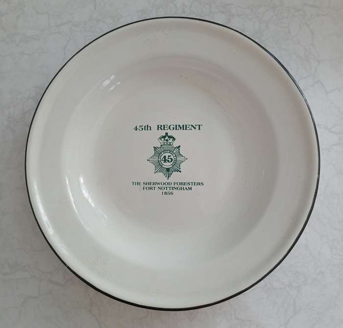 45 Th Regiment Commemorative Plate