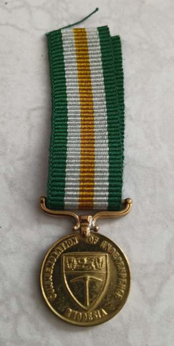 Rhodesia Independence Commemorative Decoration - miniature