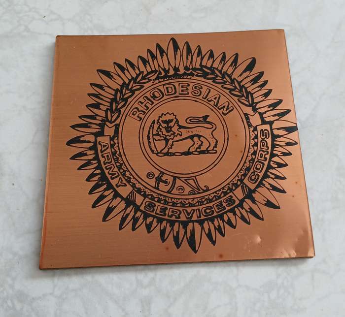 Rhodesian Army Service Corps Coaster