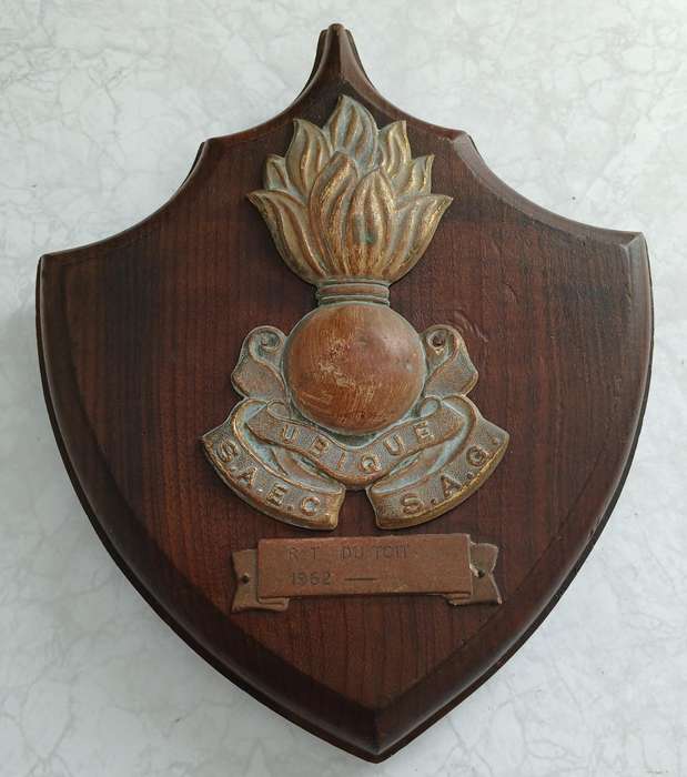 SA Engineer Corps Plaque