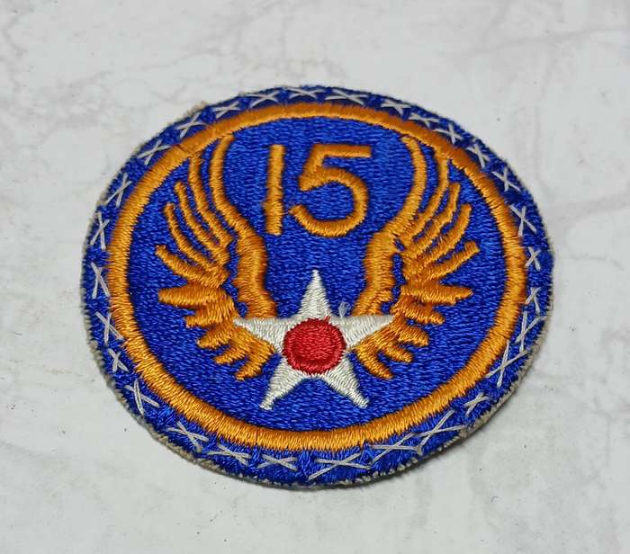 USAAF 15th Air Force Cloth Insignia