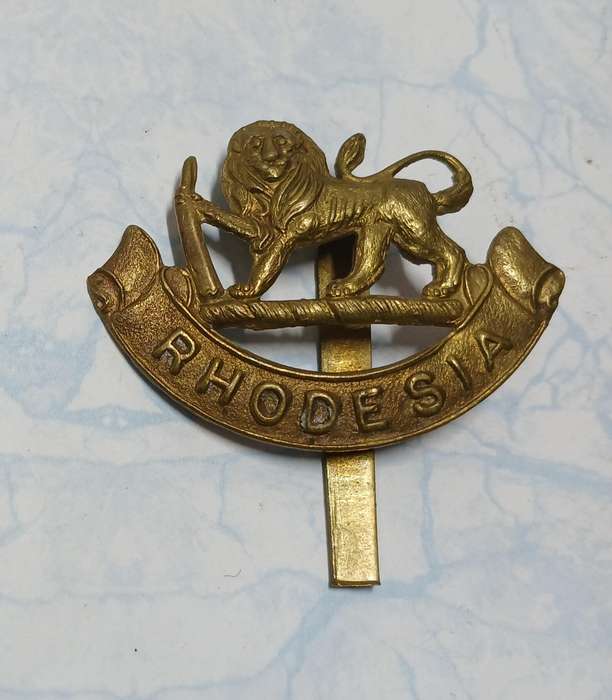 Southern Rhodesia Brass Cap badge