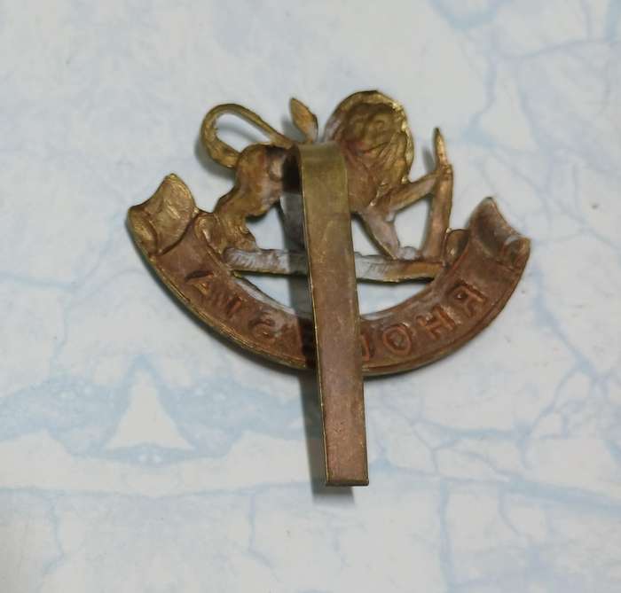 Southern Rhodesia Brass Cap badge
