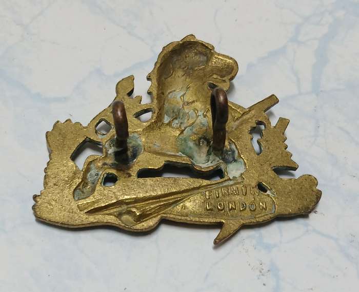BSAP Brass Helmet Badge