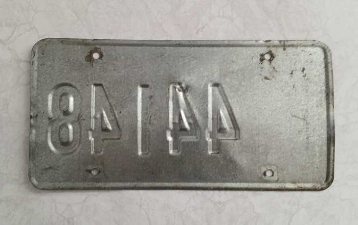 US Number Plate