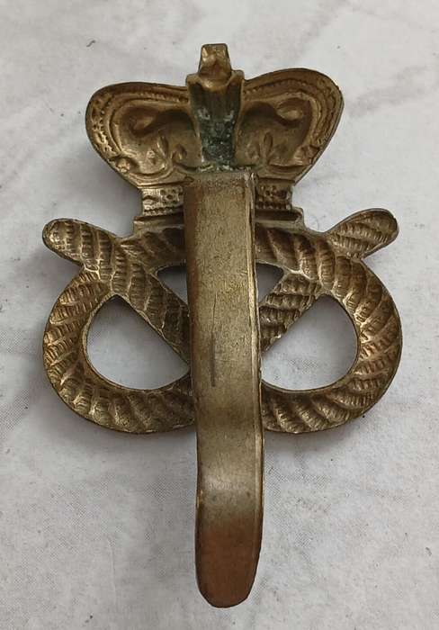 The Queen's Own Staffordshire Yeomanry Cap Badge - Victorian Crown