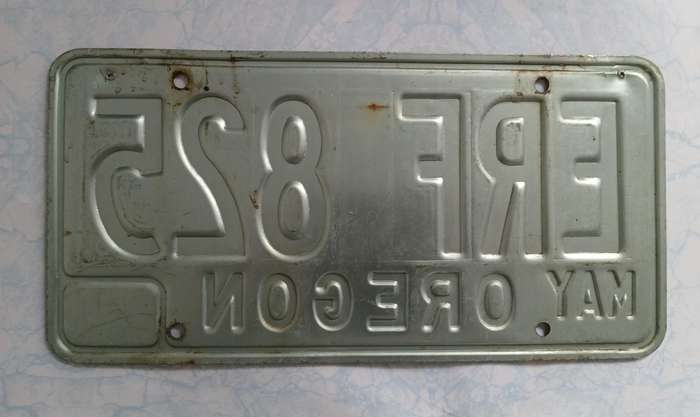 US Number Plate
